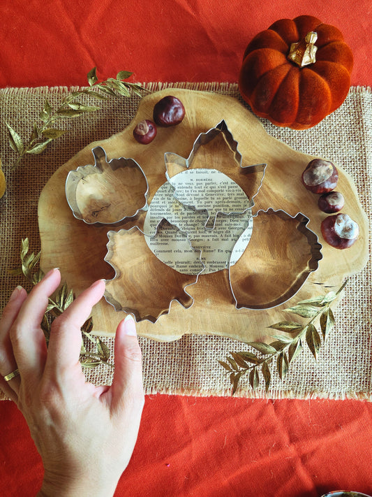 Lot d'emporte-pièces automne