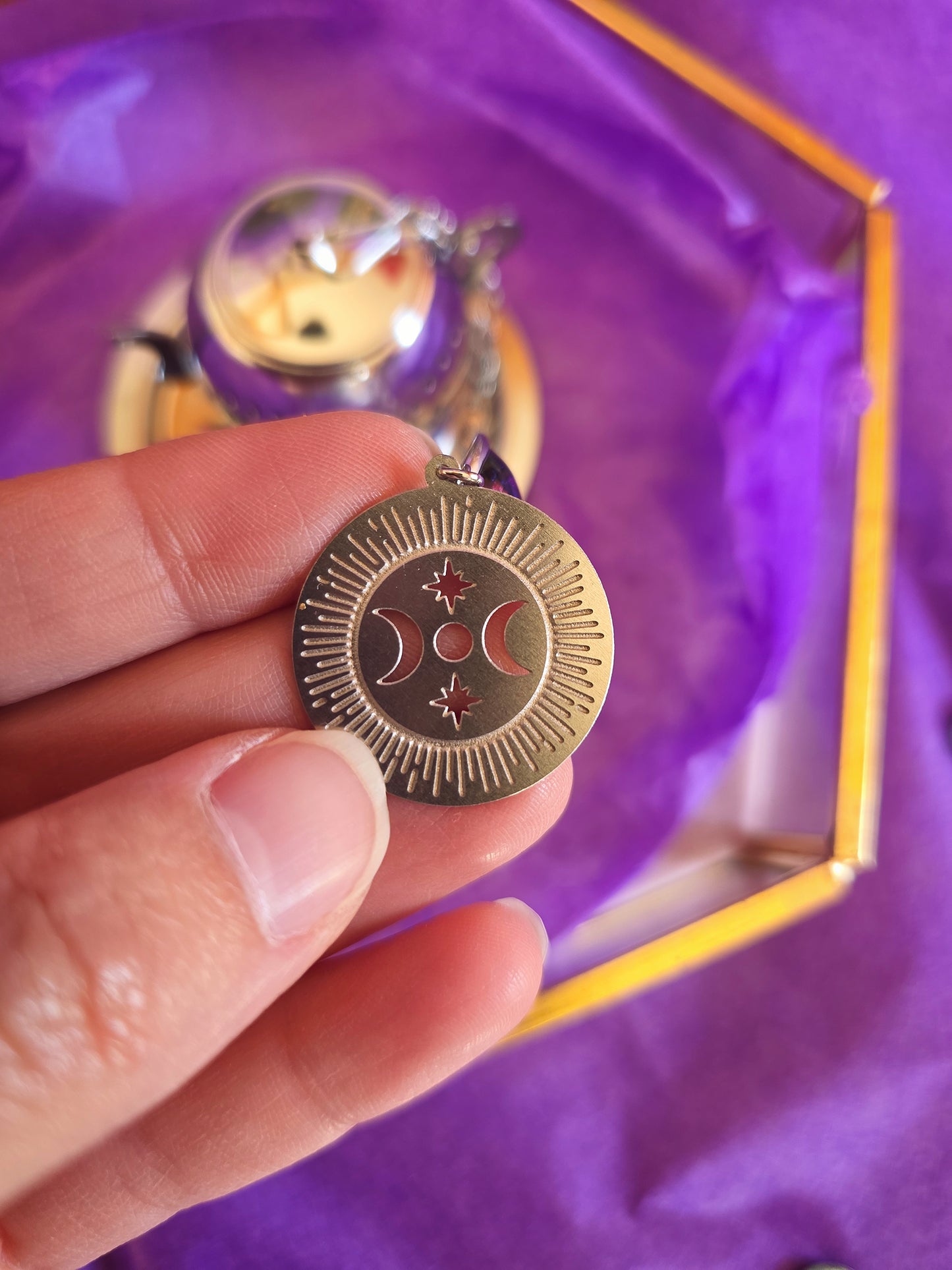 Boule à thé inox Nouvelle Orléans (forme théière)