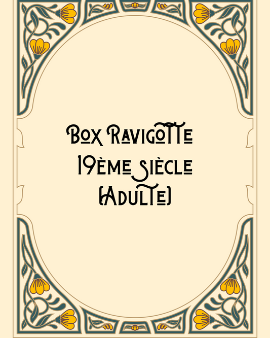 Box Ravigotte (Adulte) Madame Augustine (PRÉ-COMMANDE)