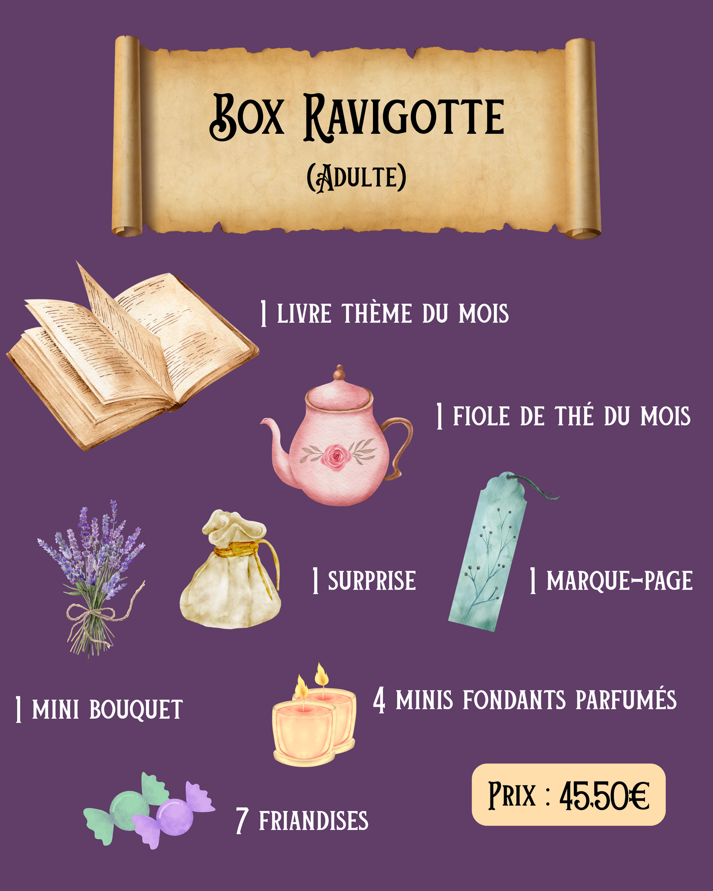 PRÉ-COMMANDE BOX RAVIGOTTE (juillet)