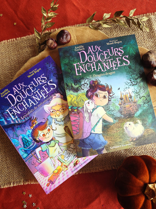 Duo livres "Aux Douceurs enchantées" (PRÉ-COMMANDE)