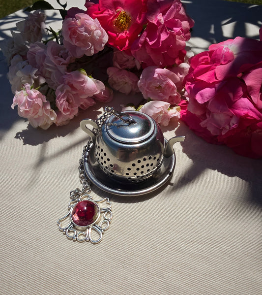Boule à thé Roses des Poèmes
