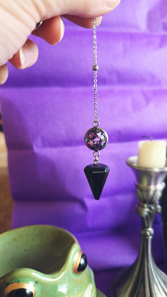 Pendule Obsidienne Divination