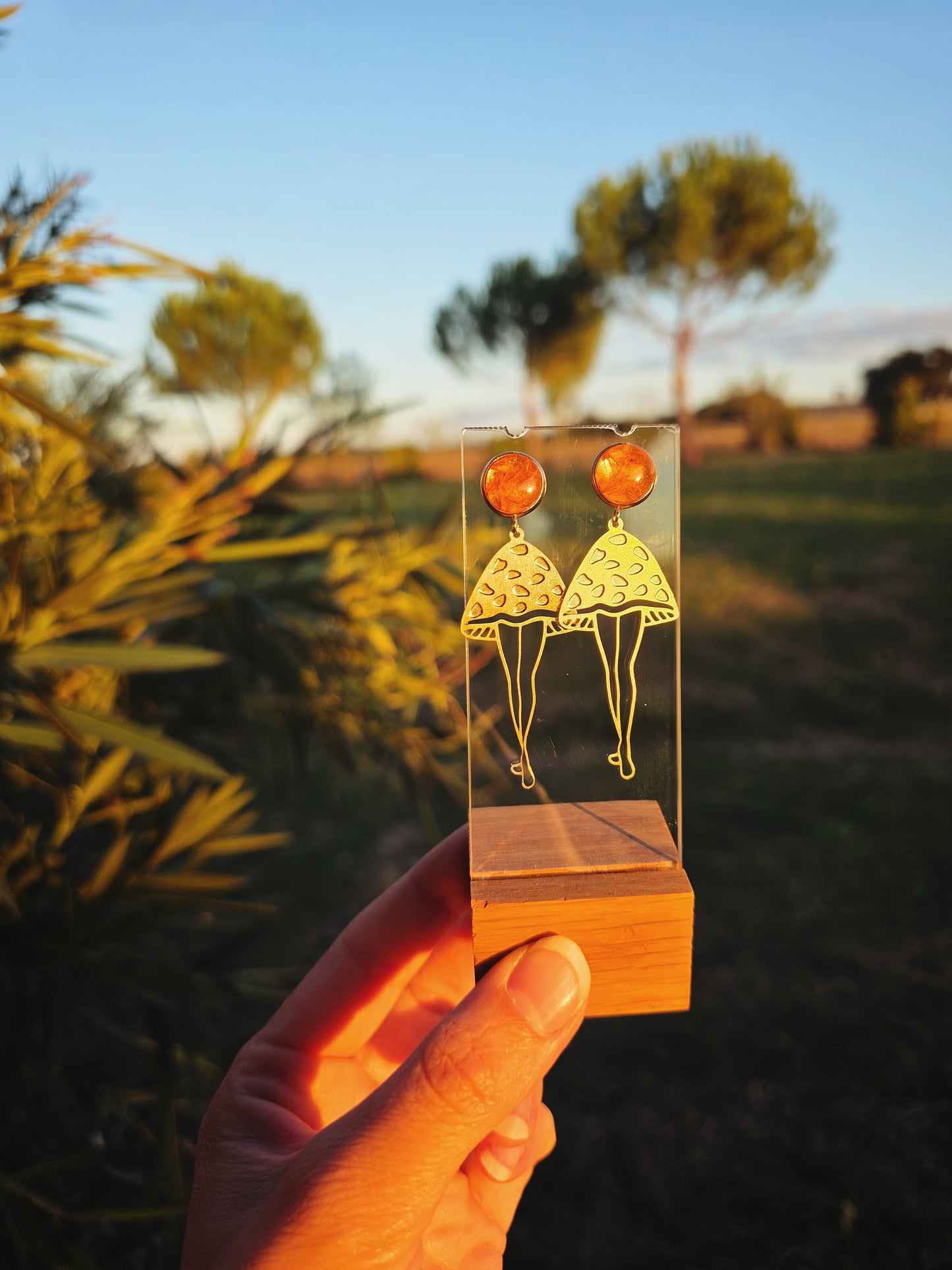 Boucles Dames Champignons