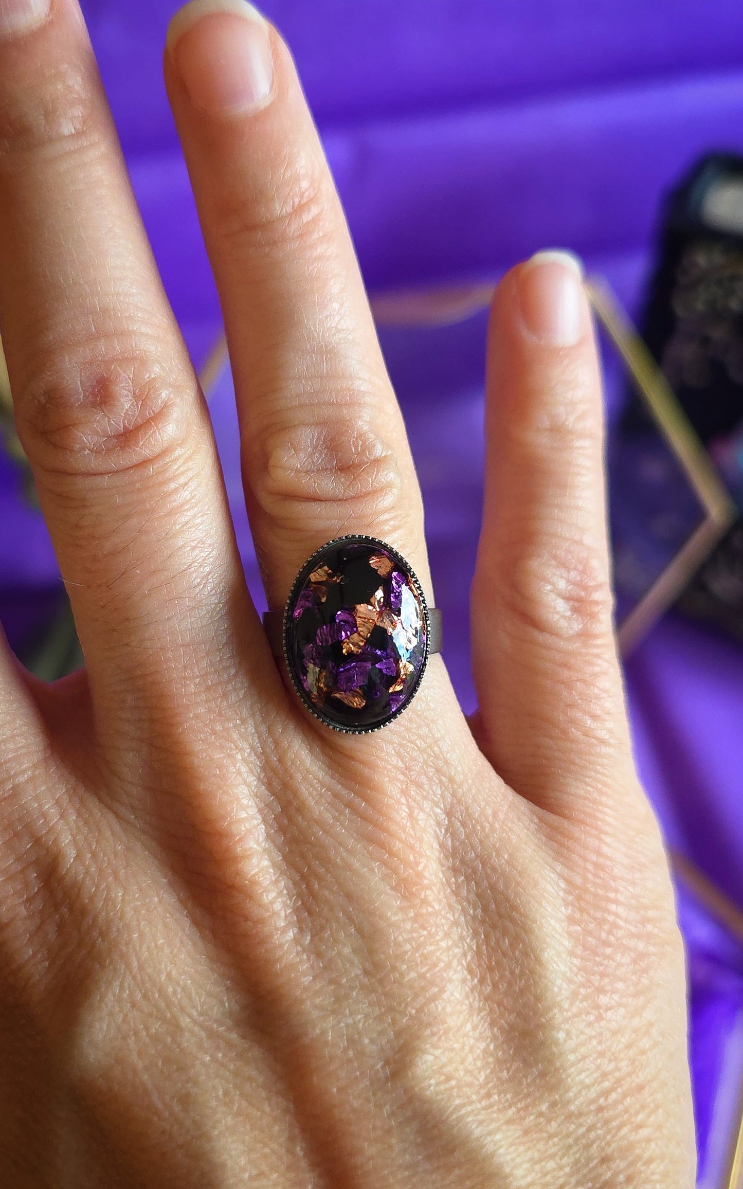 Bague ovale Grillus Pocus