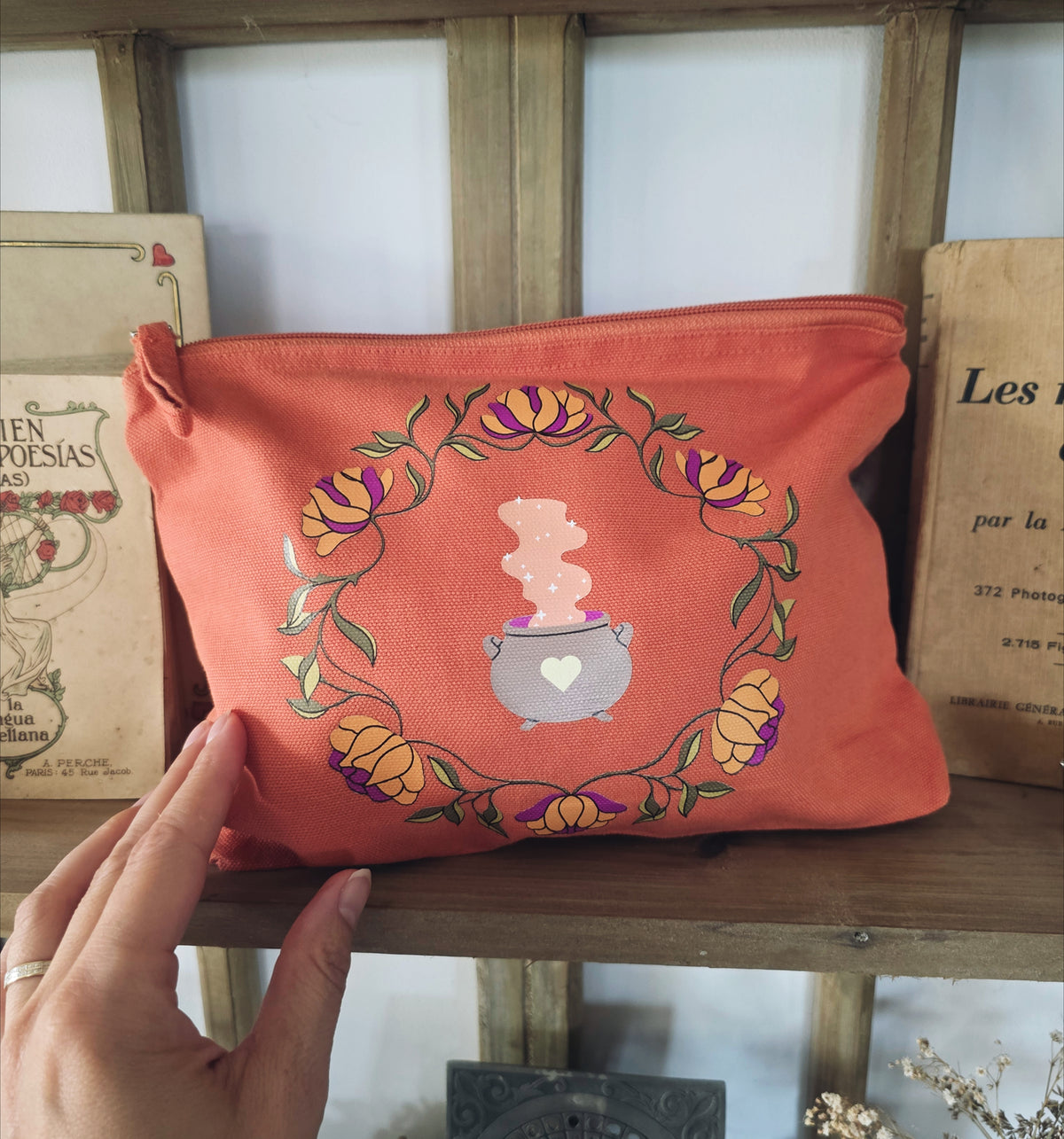 Pochette chaudron Orange