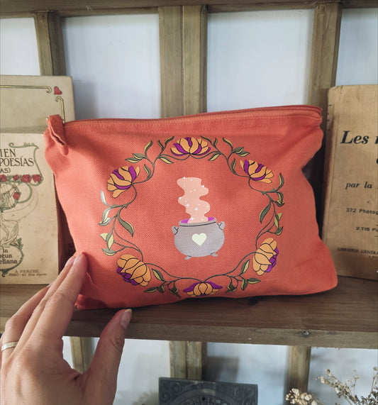 Pochette chaudron Orange