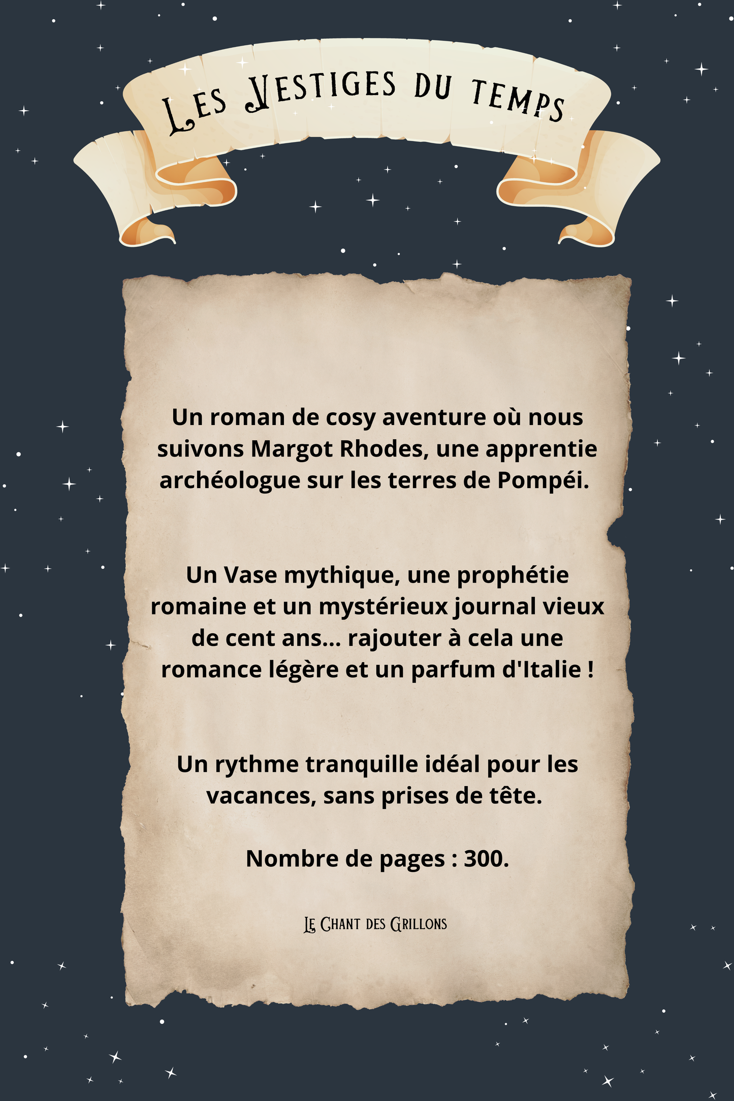 Livre seul "Les Vestiges du temps" de Rachel Moore (PRÉ-COMMANDE)