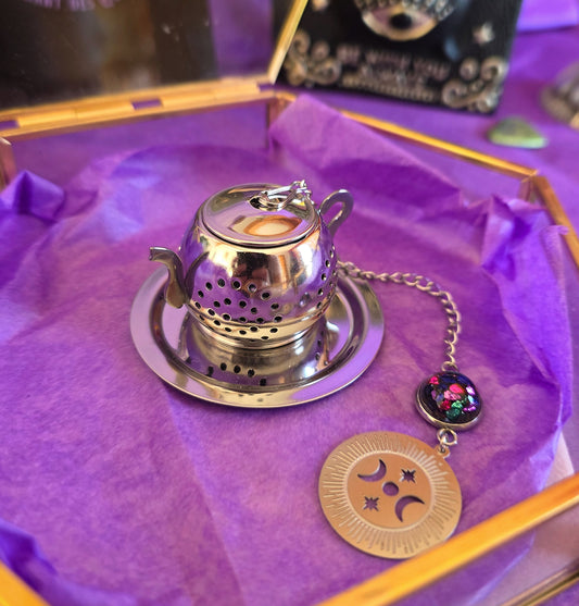 Boule à thé inox Nouvelle Orléans (forme théière)