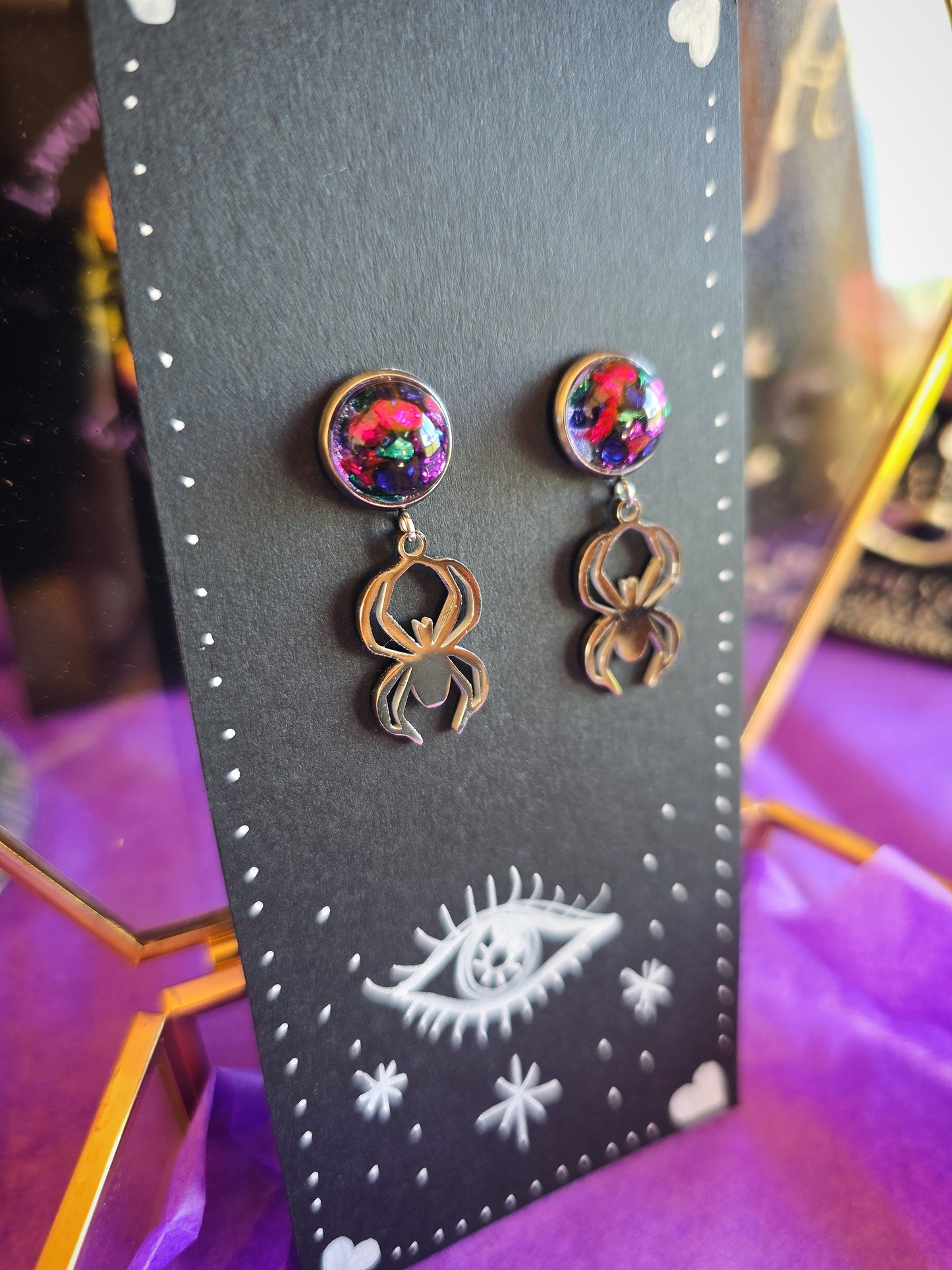 Boucles d'oreilles Spider Nouvelle Orléans