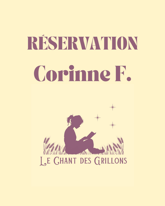 Réservation Corinne F.