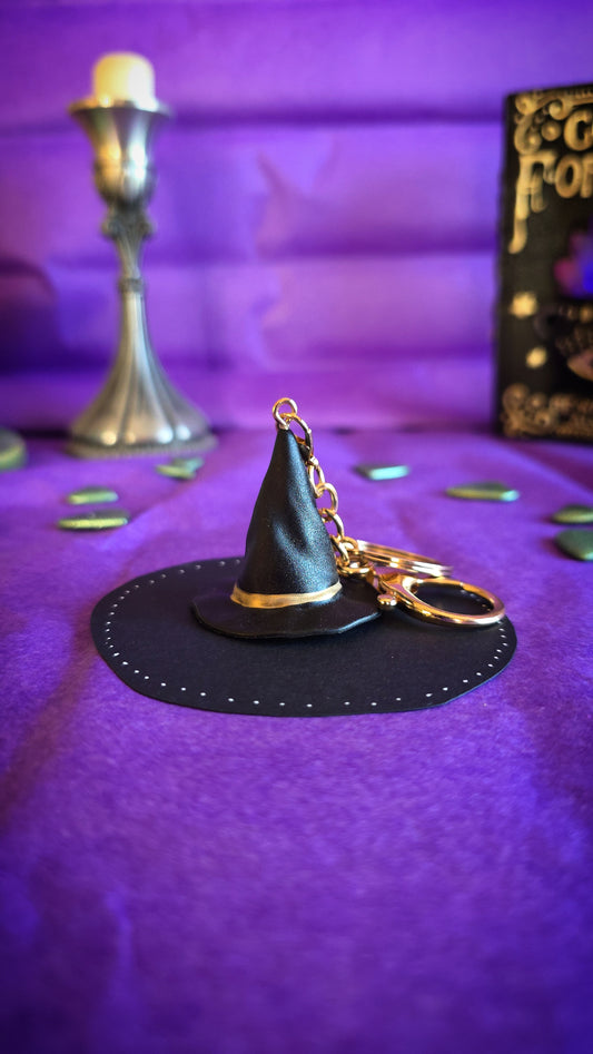 Porte-clés chapeau de sorcière