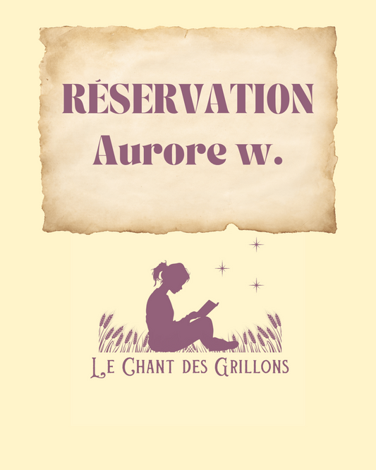 Réservation Aurore W.